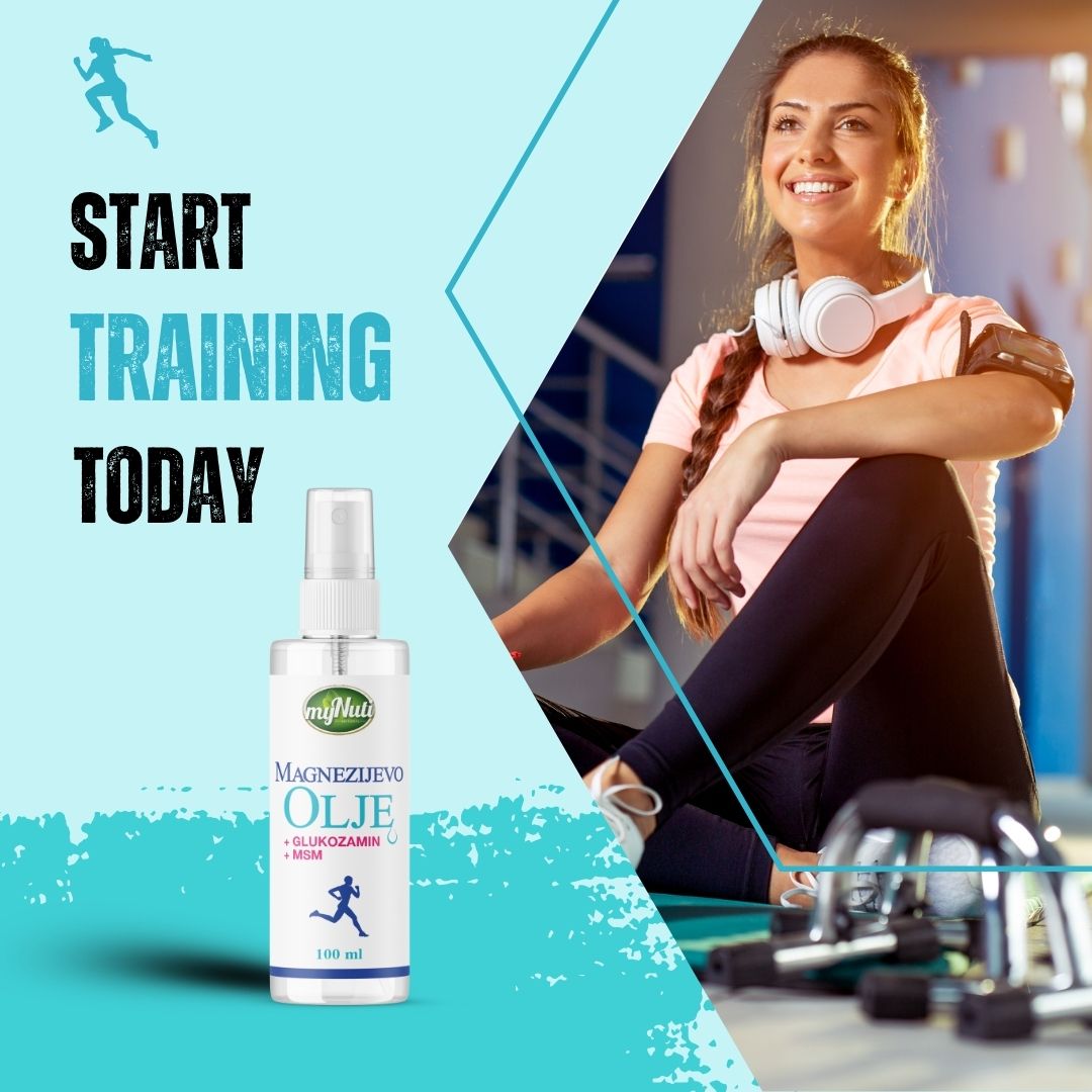 Magnesium oil + glucosamine + MSM, 100 ml